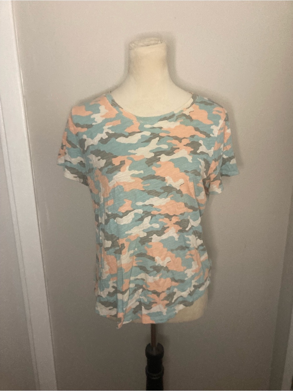 Old Navy Pastel Camo Everywear Tee